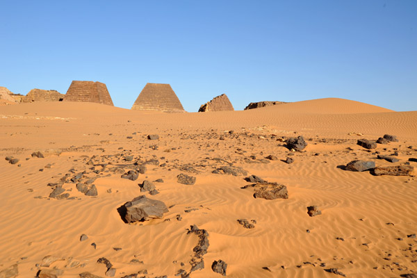 The Pyramids of Mero were discovered by western science in 1821