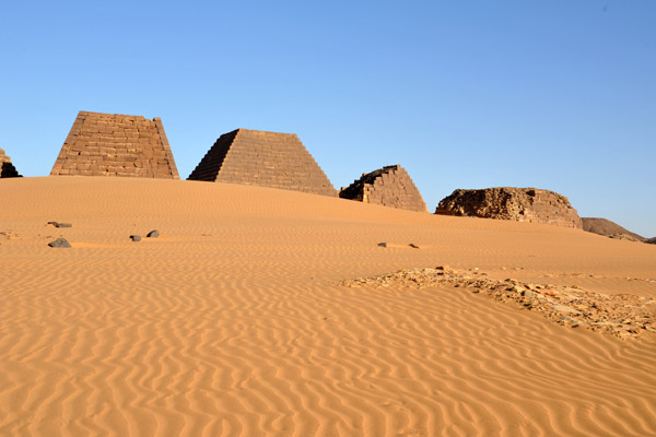 The occupants of around half of the pyramids have been identified