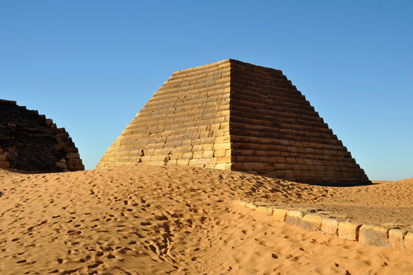 Pyramid Beg. N4, the tomb of King Amanitecha, 3rd C. BC
