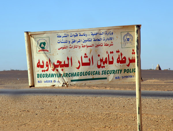 Begrawyia Archaeological Security Police, Sudan