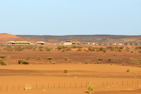 The luxury tented camp to the north of Mero