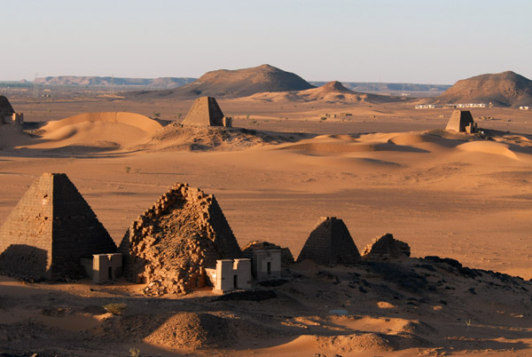 Pyramids of Mero