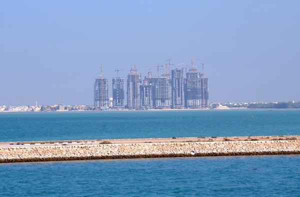 Marina West, a large real estate project near Budaiya on the NW corner of the island of Bahrain