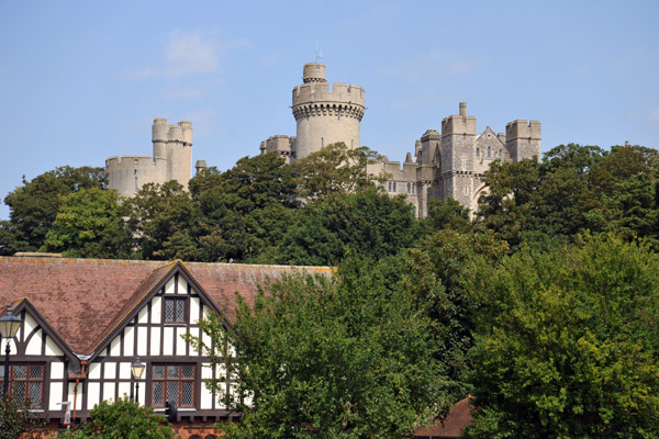 Arundel Castle, home of the Dukes of Norfolk