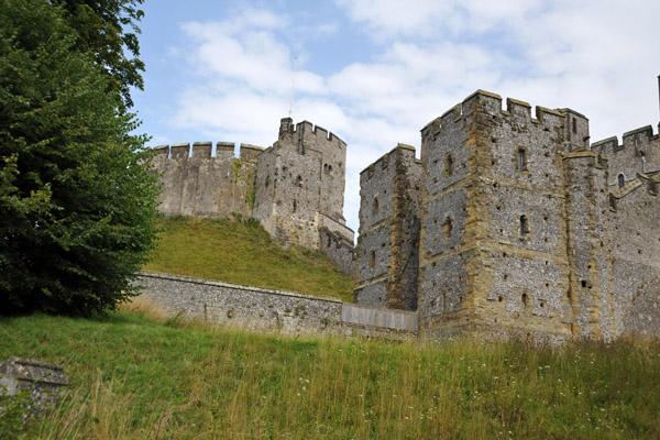 1370 Barbican and 1140 Keep, Arundel Castle