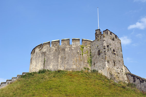 Keep atop the Motte, Arundel Castle