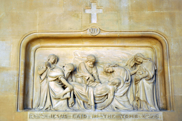 Stations of the Cross (XIV), Arundel Cathedral