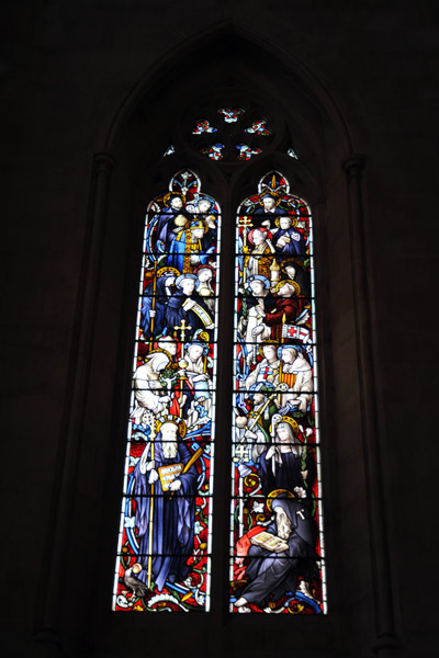 Stained glass, Arundel Cathedral