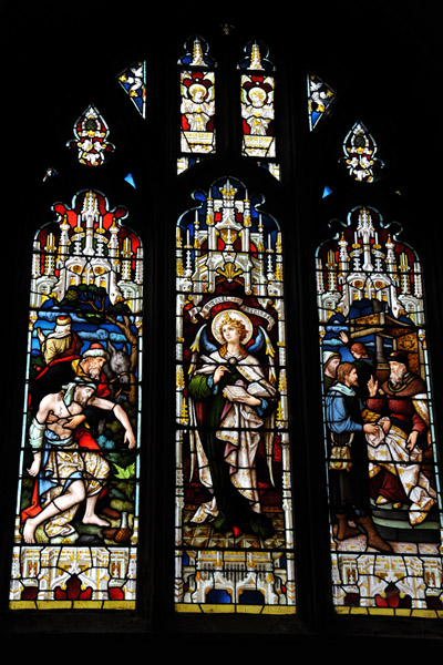 Stained glass, Parish Church of St. Nicholas, Arundel