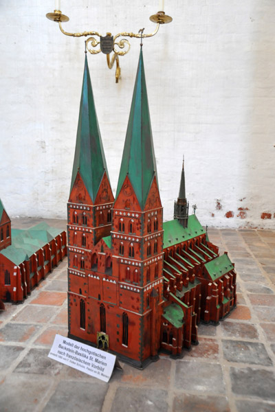 Model of the Marienkirche