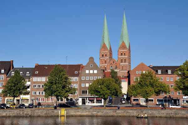 Western branch of the River Trave, Lübeck