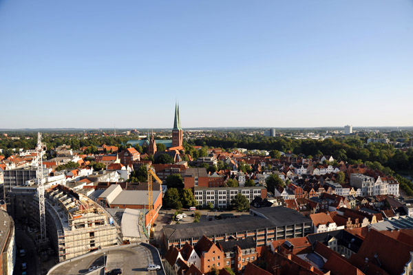 View to the south - Lübecker Dom