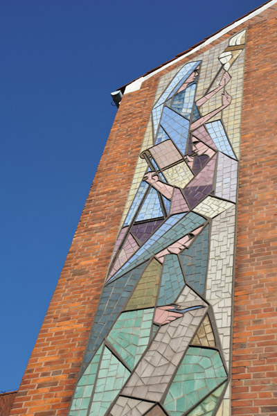 Wall mosaic, Lübeck