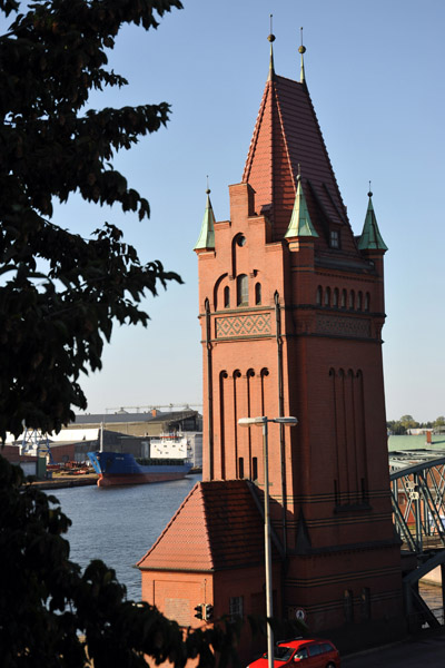 Hubbrücke Turm, Lübeck