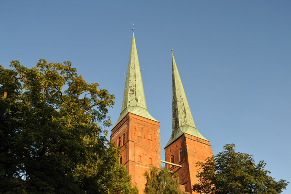 Lübeck Cathedral, late afternoon