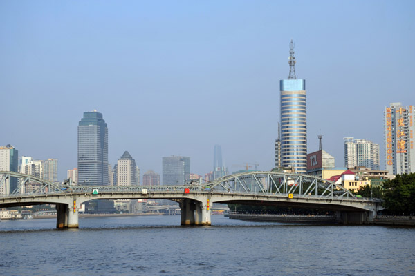 Haizhu Bridge, 1929 - the first bridge across the Pearl River in Guangzhou