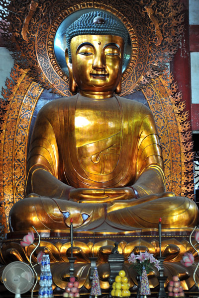 Left - Amitabha, the Past Buddha