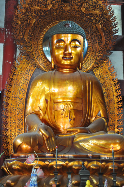 Right - Maitreya, the Future Buddha