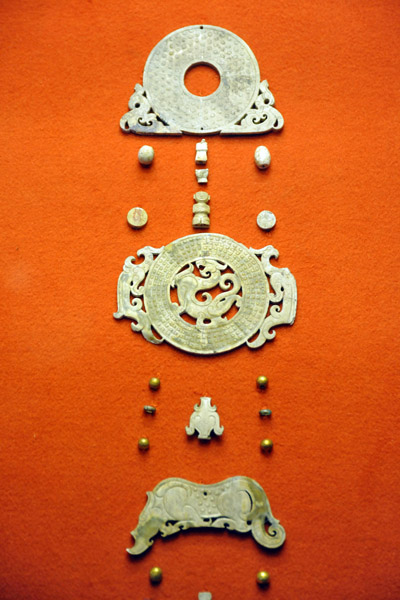 Jade ornaments, Mausoleum of the Nanyue King