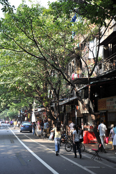 Shady streets of Old Guangzhou