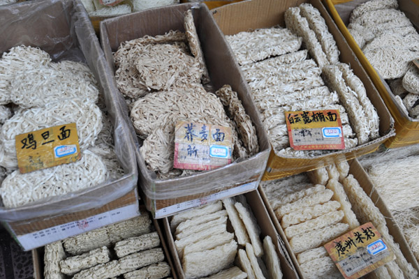 Chinese noodles, Guangzhou market