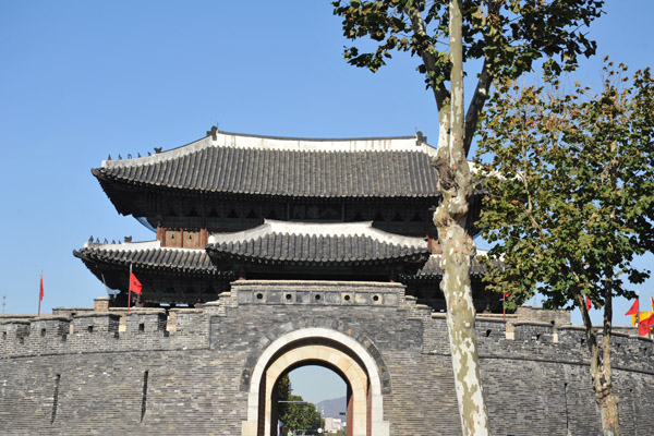 Paldalmun Gate, the southern gate of Suwon Fortress