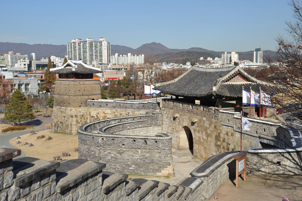 Hwaseomun Gate, the western gate of Hwaseong Fortress, 1796