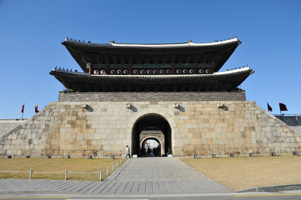 Janganmun Gate, the largest gate tower in Korea, 1794