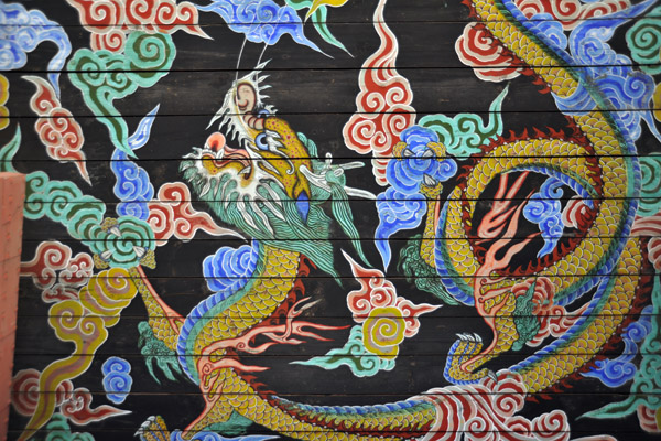Ceiling painting, Janganmun Gate, Hwaseong Fortress