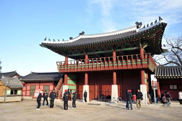 Hwaseong Haenggung, the former palace completed in 1796 by King Jeongjo