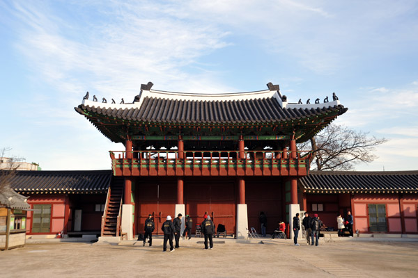 Inside the Sipungun Gate, Hwaseong Palace