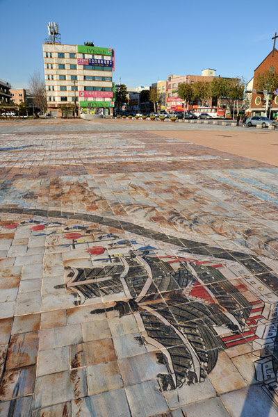 Tile map of Suwon