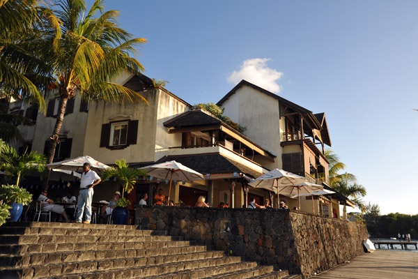 Another beachfront terrace restaurant, Sunset Boulevard-Grand Baie