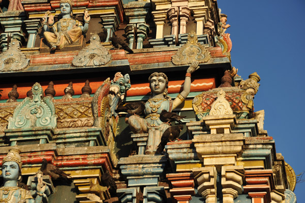 Detail of the Tamil Surya Oudaya Sangam Temple