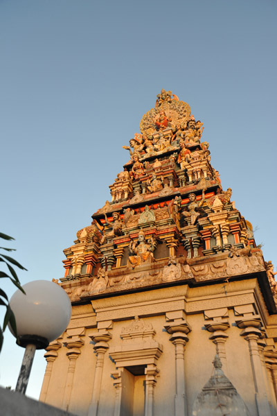 Detail of the Tamil Surya Oudaya Sangam Temple