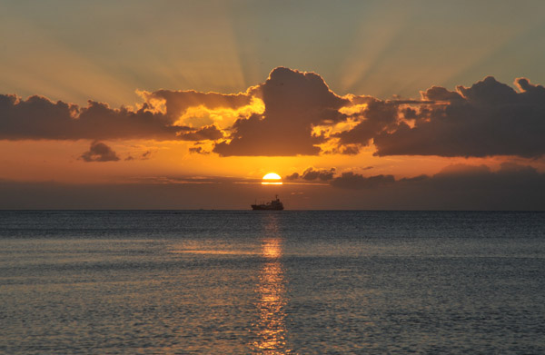 Mauritius sunset, Balaclava