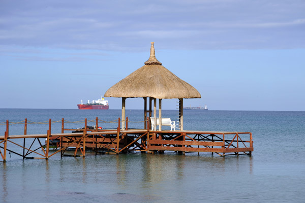 Pier at the Maritim Hotel, Mauritius-Balaclava