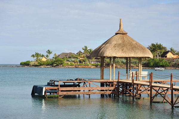 Pier at the Maritim Hotel, Mauritius-Balaclava