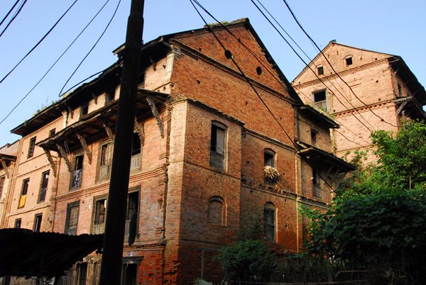 Brick Newari architecture, Dhulikhel, Nepal