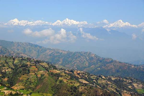 View from the Dhulikhel Lodge Resort