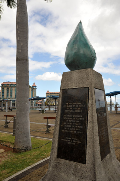 Mauritius Human Rights Monument - War on Poverty