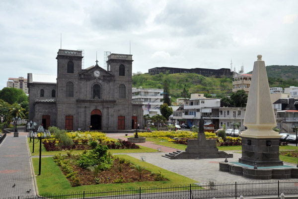 Cathedral of St. Louis and Cathedral Square, Port Louis