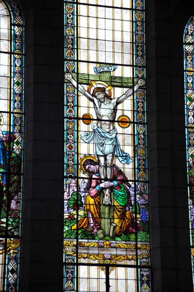 Stained glass window -  St. Louis Cathedral