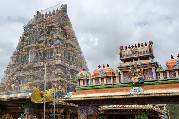 A Hindu Temple north of Port Louis
