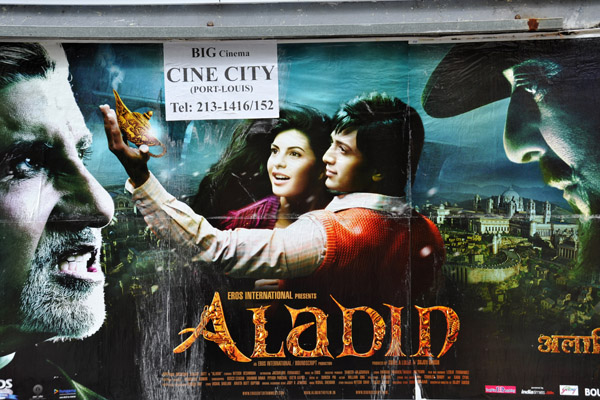 Poster for the Hindi movie Aladdin