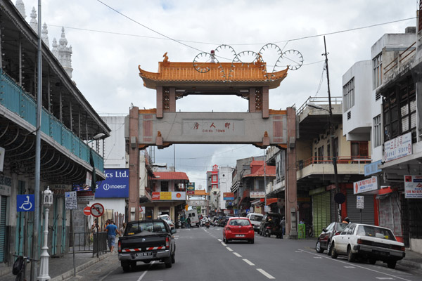 Port Louis China Town Gate