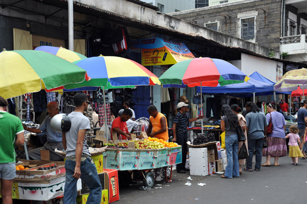 Street market, Port Louis