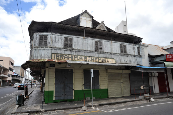 Rue Corderie at Rue Royale, Port Louis