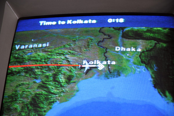 Flying from Dubai to Kolkata enroute to Bhutan