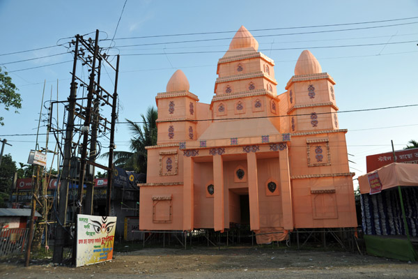 ...if these temporary temples are not for the Durga Puja Festival, please leave a comment...